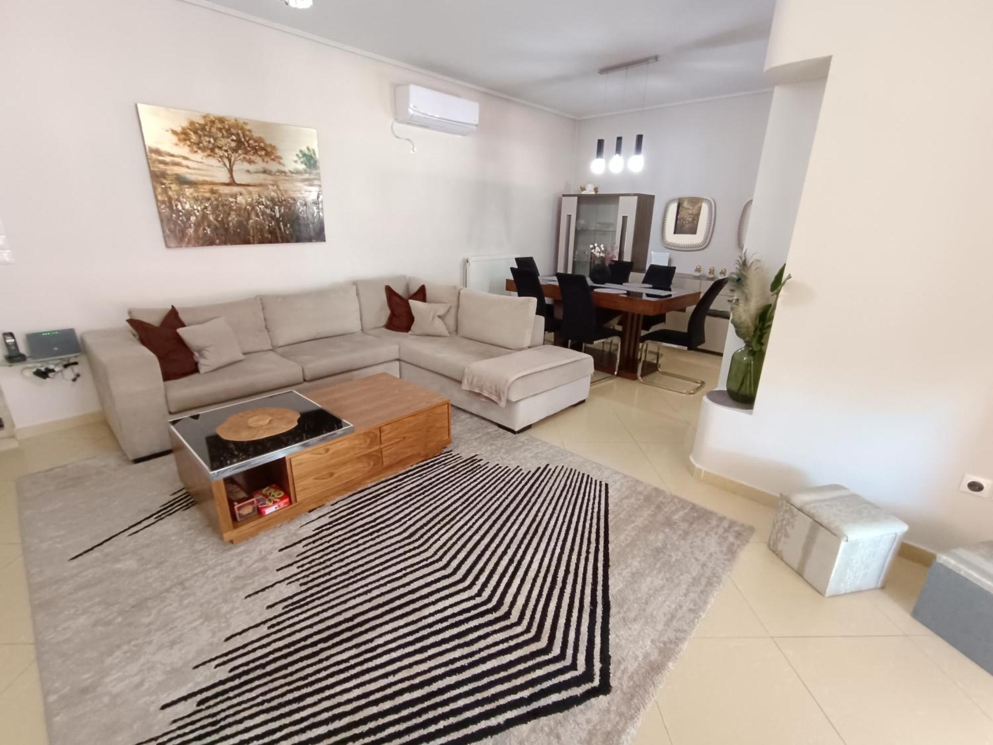 New Elegant Roof Apartment Ахарне Экстерьер фото